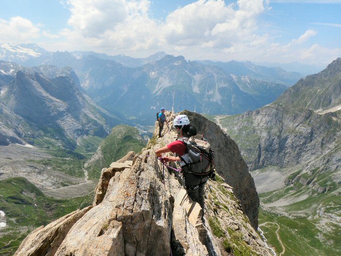 Aiguille de la Vanoise (83).jpg - Puis retour sur le fil
